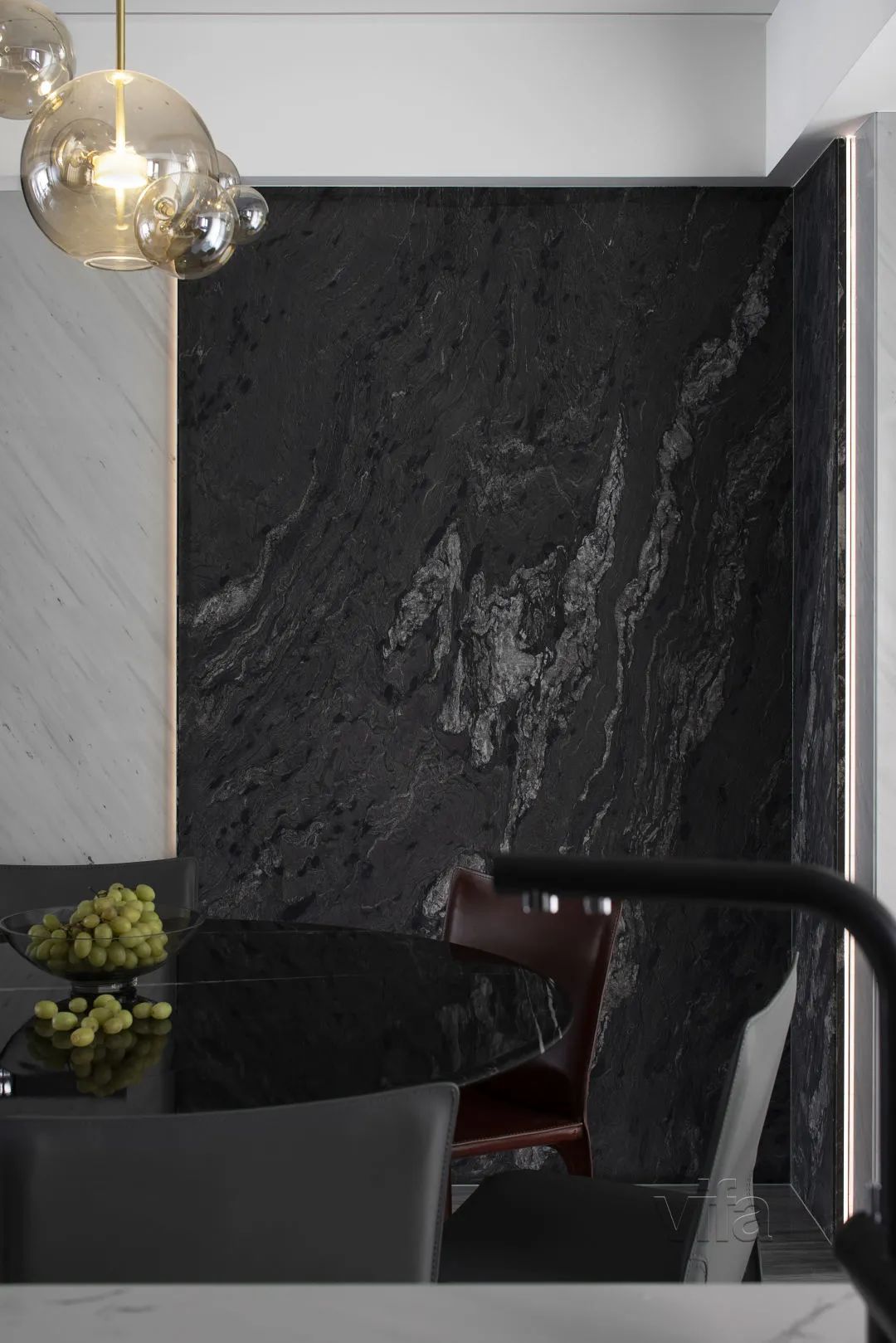 极简之色 · 温润优雅的绒面灰空间丨温州华派装饰工程有限公司-24