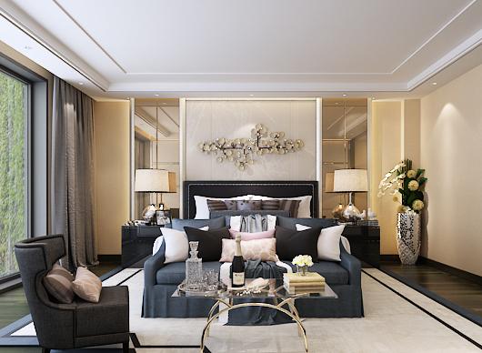 现代轻奢家居设计,温馨舒适,功能齐全-6