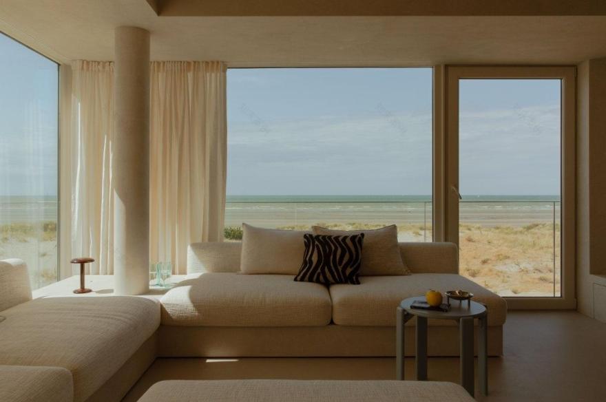 比利时 Groenen Dijk 海滨公寓设计丨Tjip-2