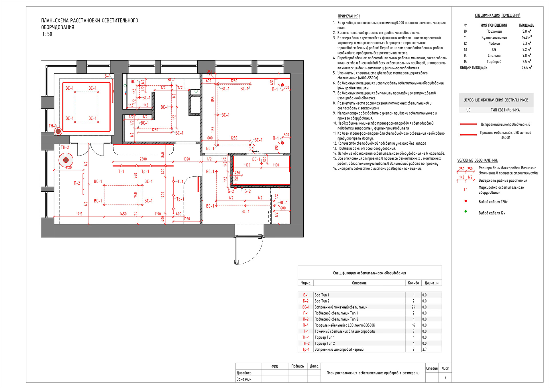 Working documentation for interior designers-8