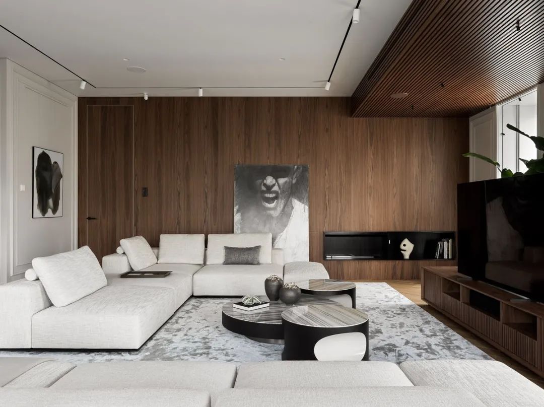 高级格调三口之家丨ABarchitects-14