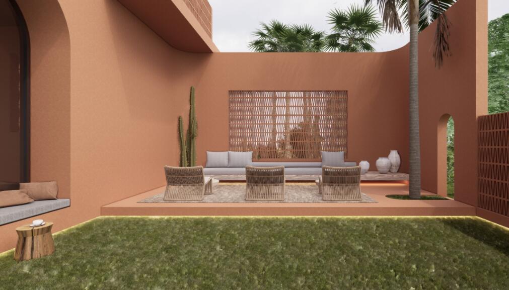 中卫民宿设计 | 摩洛哥风情融入简欧，打造异域简欧空间-4