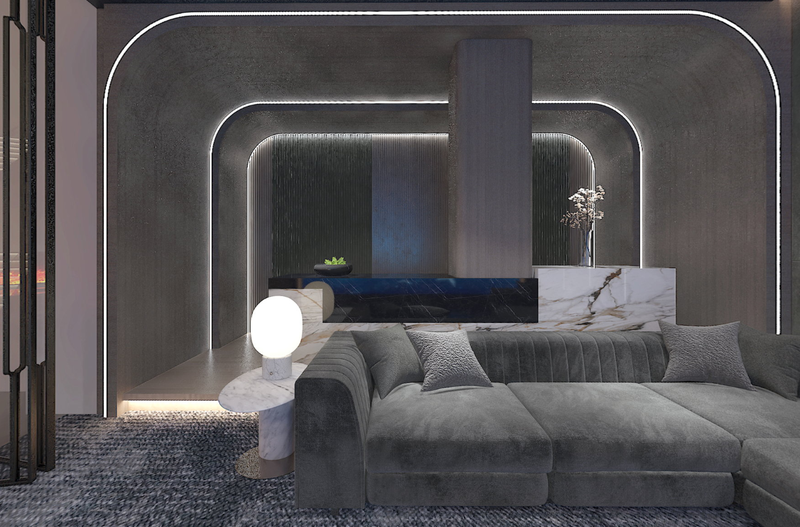 东莞麻涌铜雀台碧桂园 1 期别墅大宅客厅设计丨中国东莞-2