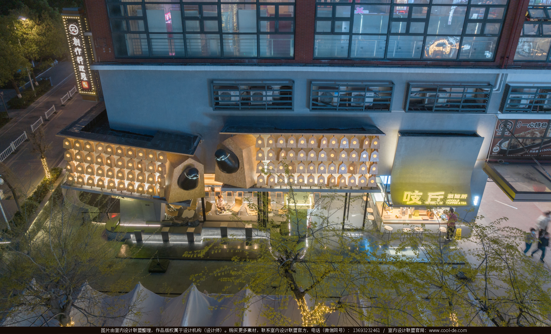 吱丘制面所+咖啡ChicChicBird丨中国武汉丨华中科技大学建规学院+青·微舍（武汉）工作室-21