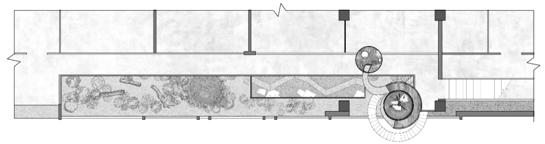 清华建筑毕设“四次元口袋”：聚焦人宠细腻情绪的互动体验空间！“建筑材料转译自然+交互装置植入空间”塑造垂直向度人宠空间戏剧发生体-140