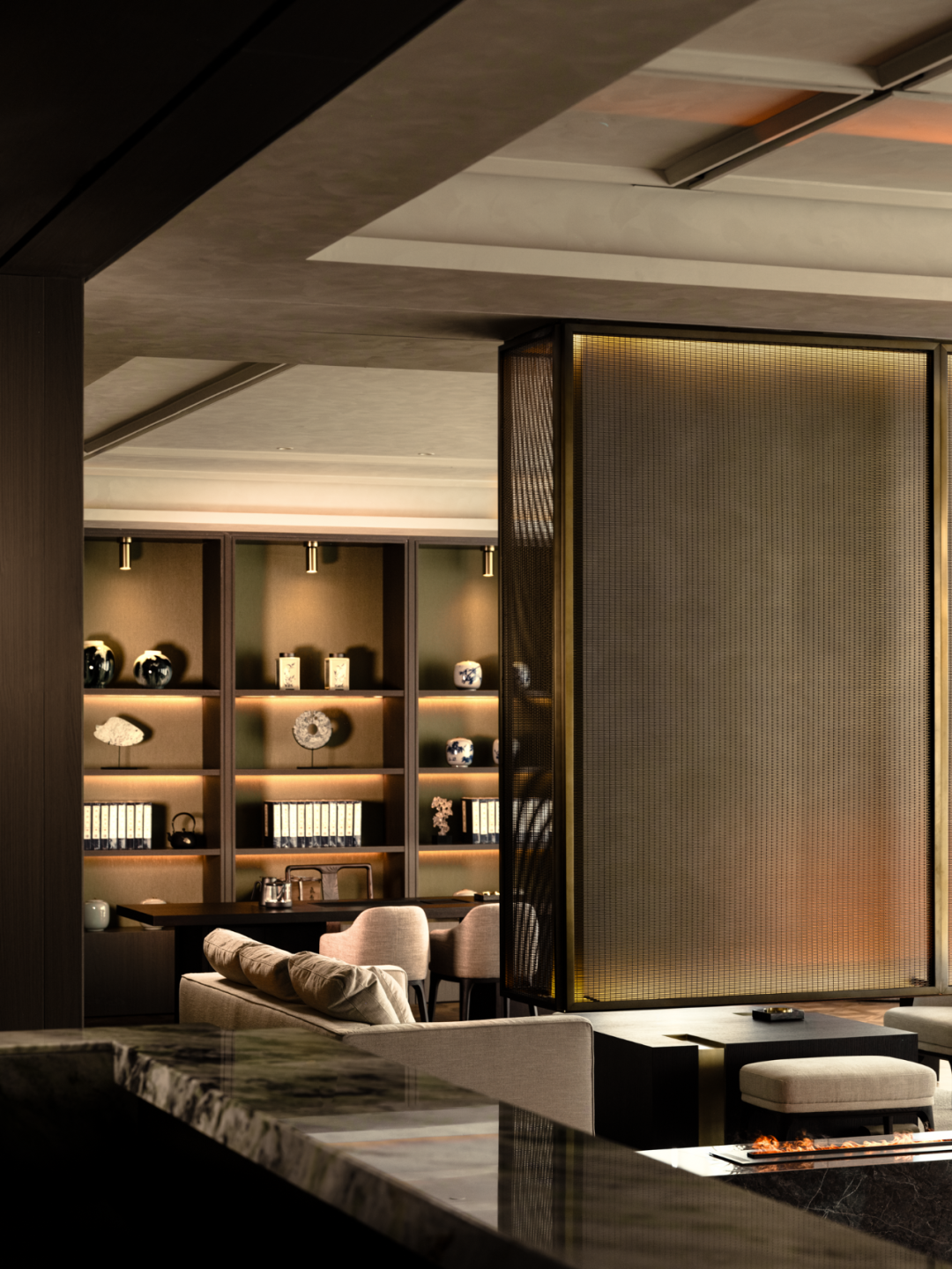 东意西境下的空间叙事(企业CBD办公中心及休闲会所)丨中国宁波丨中赫设计-13