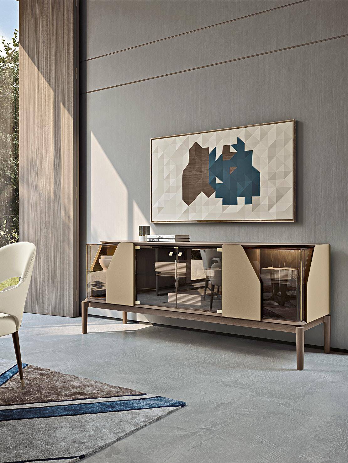 国际大牌餐边柜时尚设计丨剪刀石头布家居-27