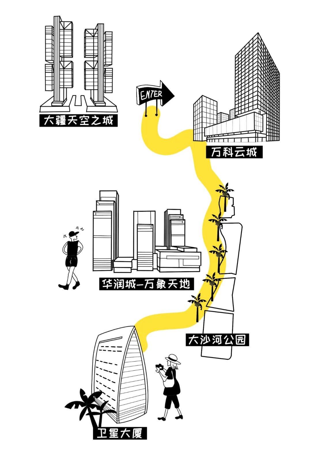 深圳 Citywalk 建筑漫游丨中国深圳丨华阳国际-45