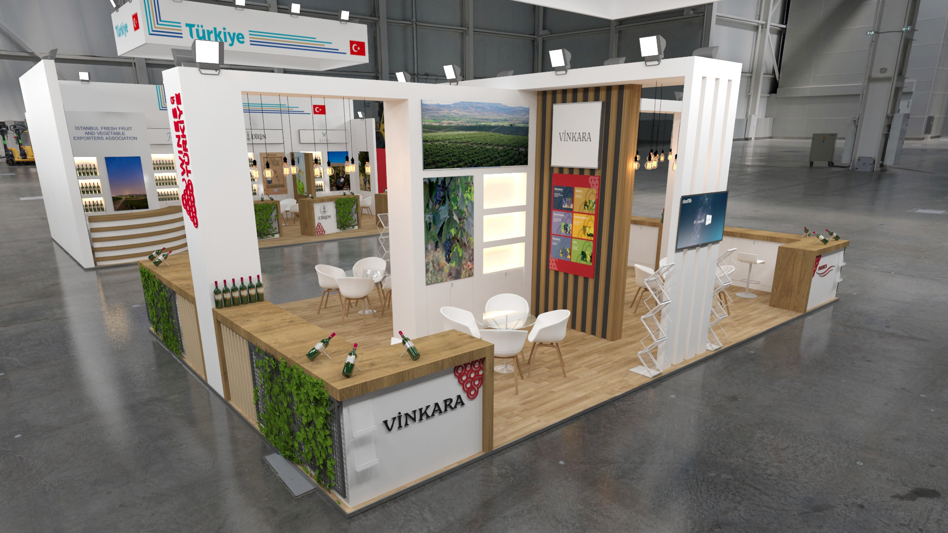 TÜRKİYE PAVILION, IIB, PROWEIN DUSSELDORF ,2023-23