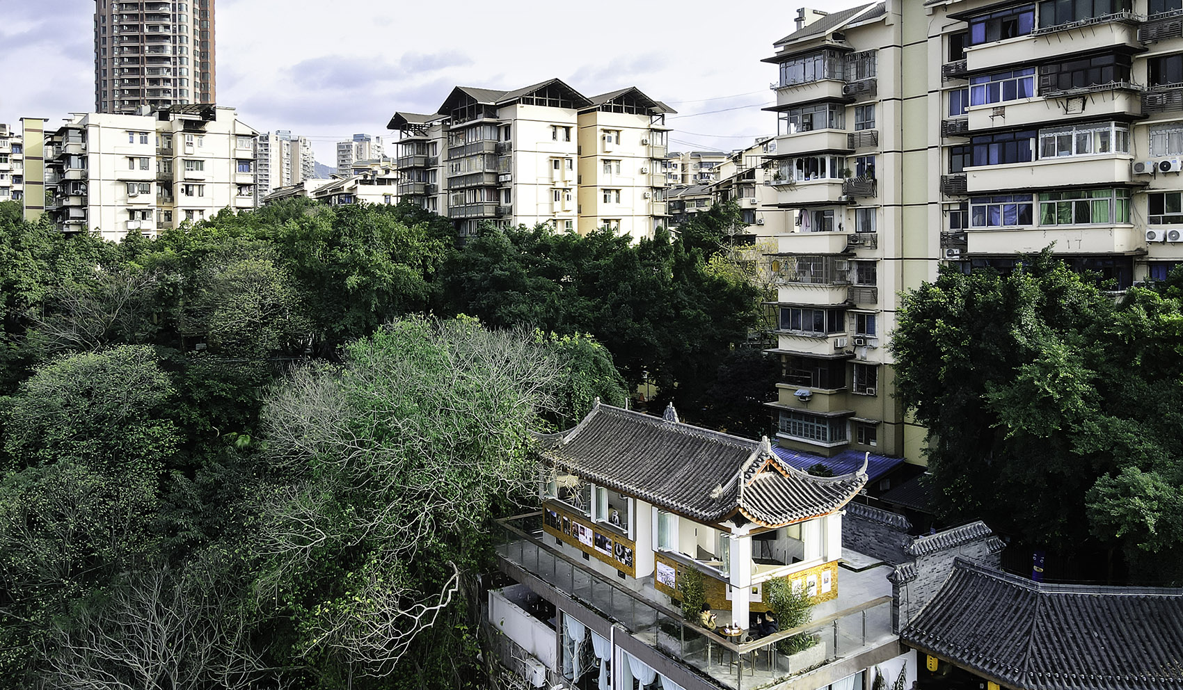 悬崖上的工作室丨中国重庆丨有种建筑-10