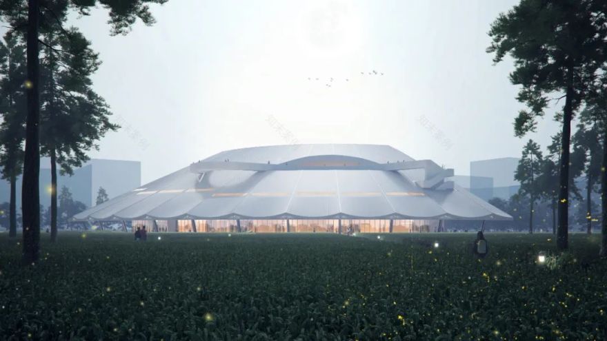 河南信息科技学院(筹)会堂丨中国鹤壁丨同济大学建筑设计研究院(集团)有限公司-43