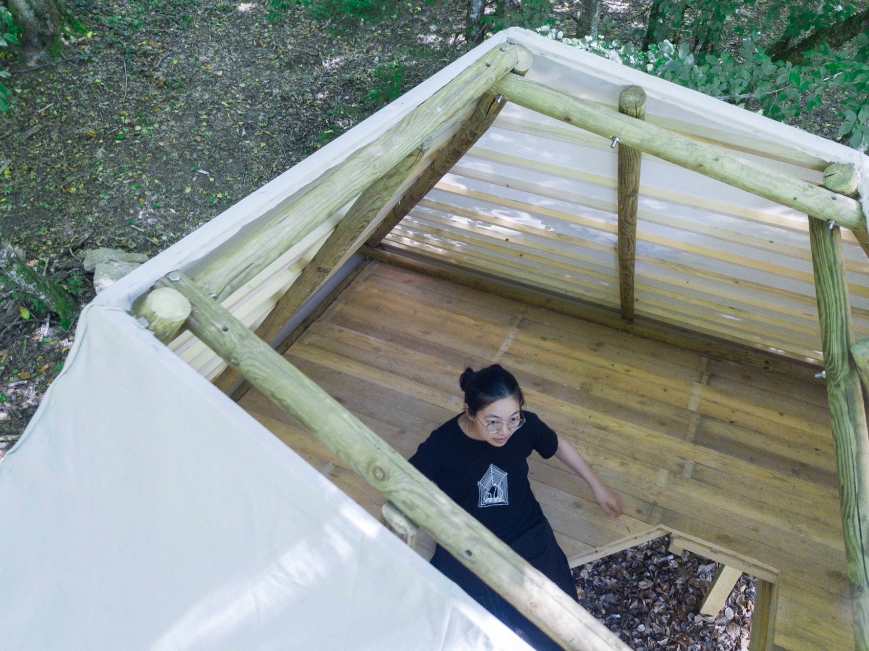 冥想小屋·A “light” paper cage丨法国丨无意义建筑-49