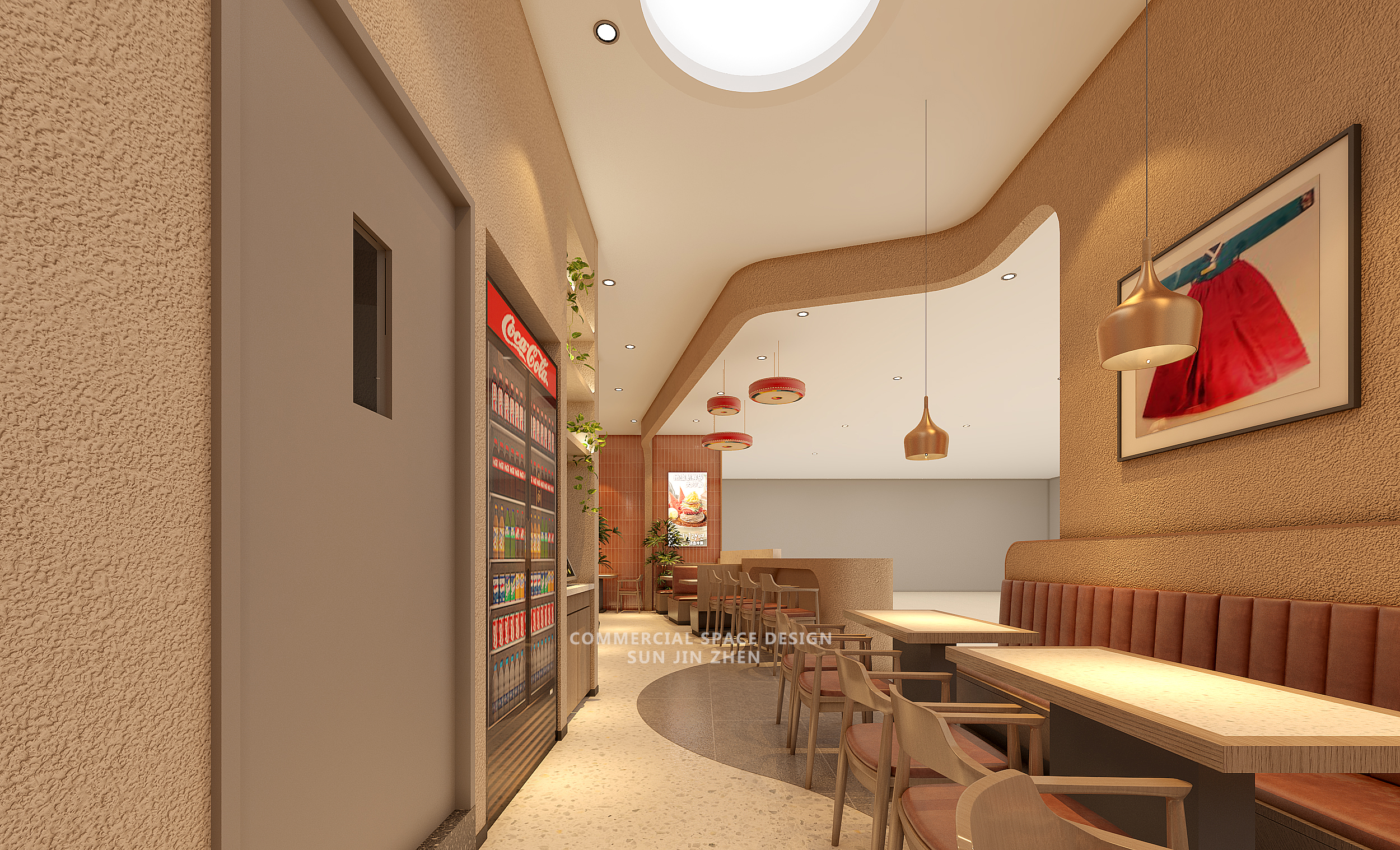 五棵松万达参鸡汤店丨中国北京丨孙金甄（北京）室内建筑设计有限公司-12