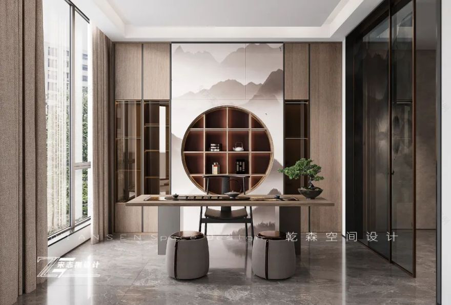 摩登品格自在悠然丨乾森空间设计-35