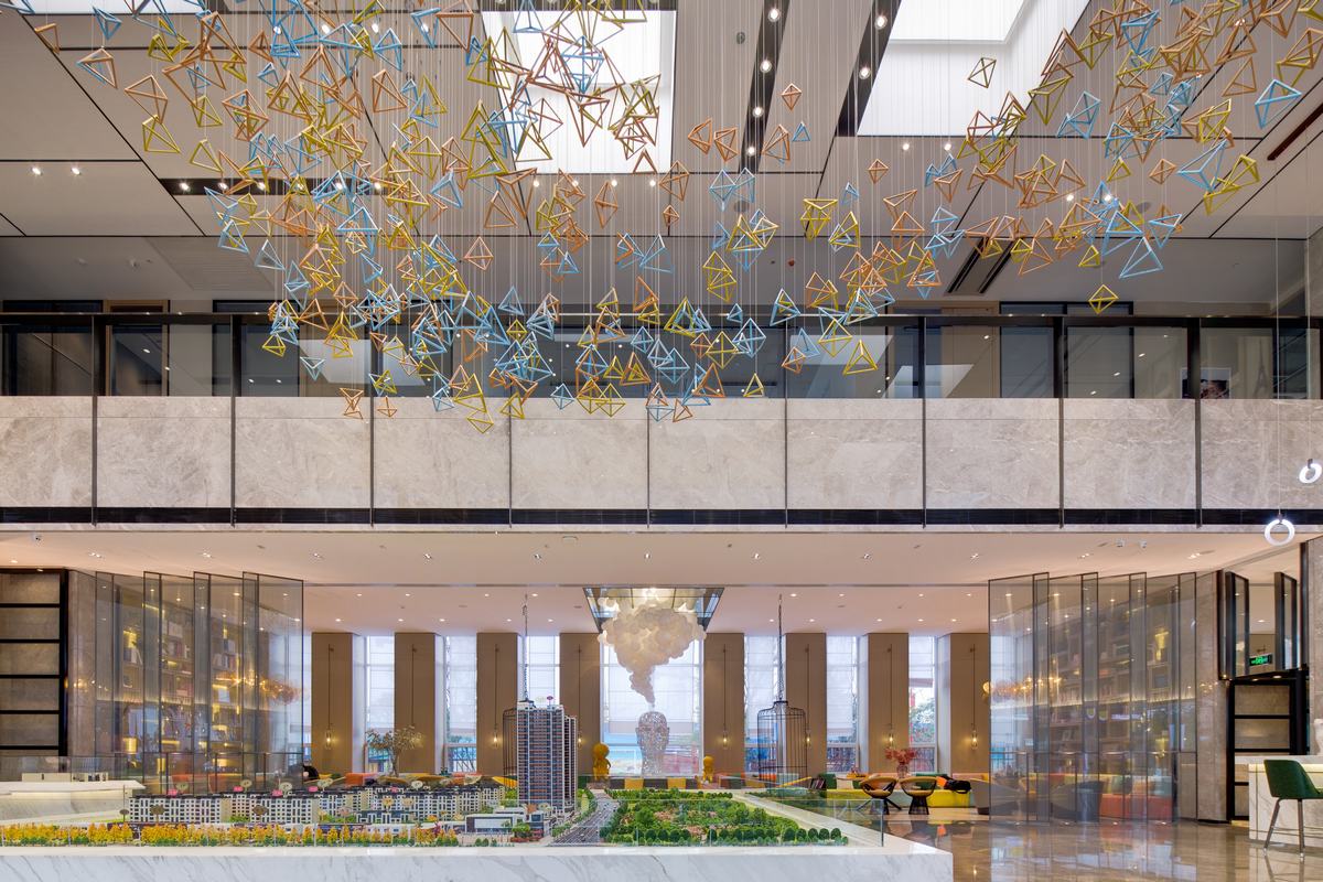 一然设计--美的时代城售楼处-18