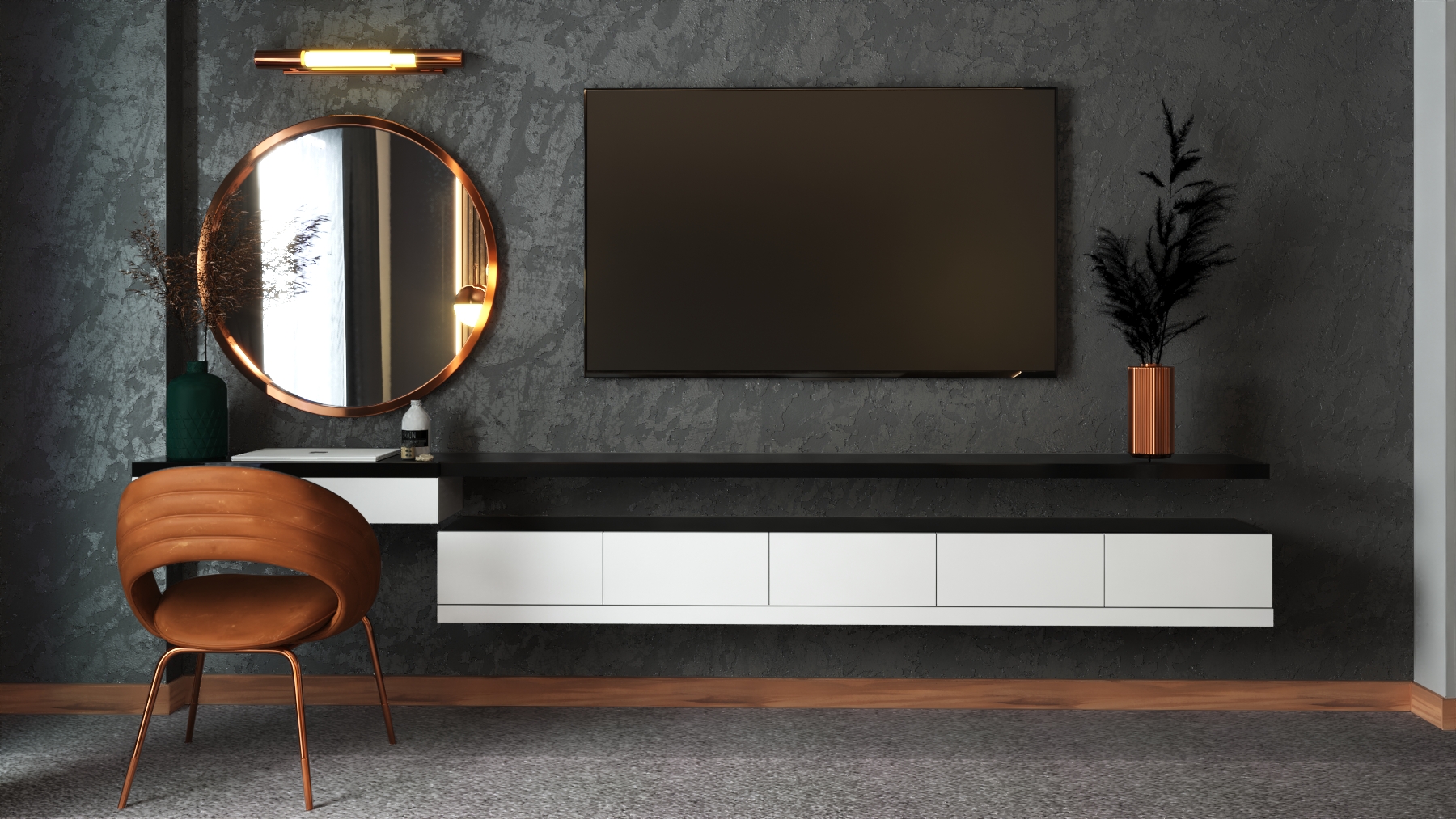 Madinty wooden style apartment-32