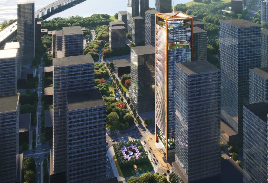 罗杰斯RSHP联手欧博中标深圳前海金融总部大楼设计-54