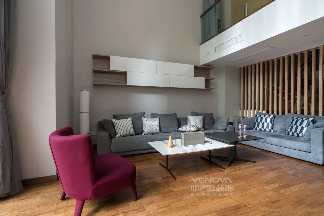 仁和春天国际花园现代风家居设计丨业之峰-19