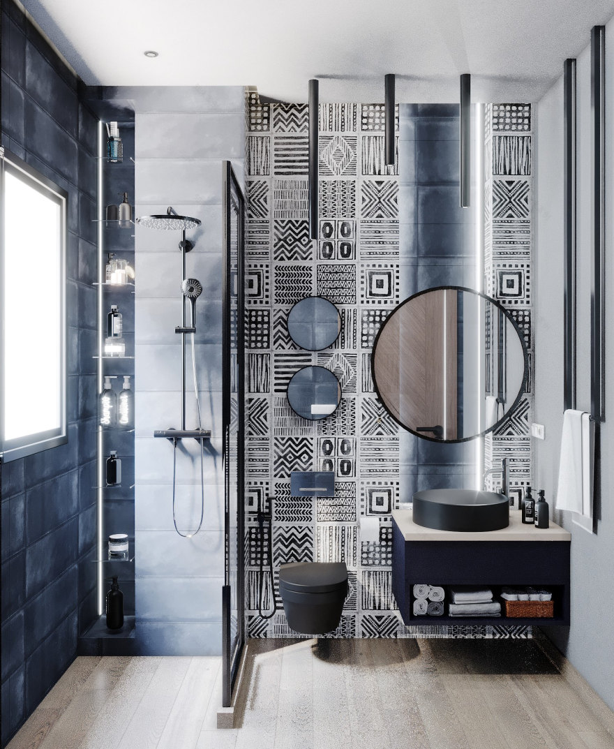 浴室和洗衣房设计丨EgyptCairo-26