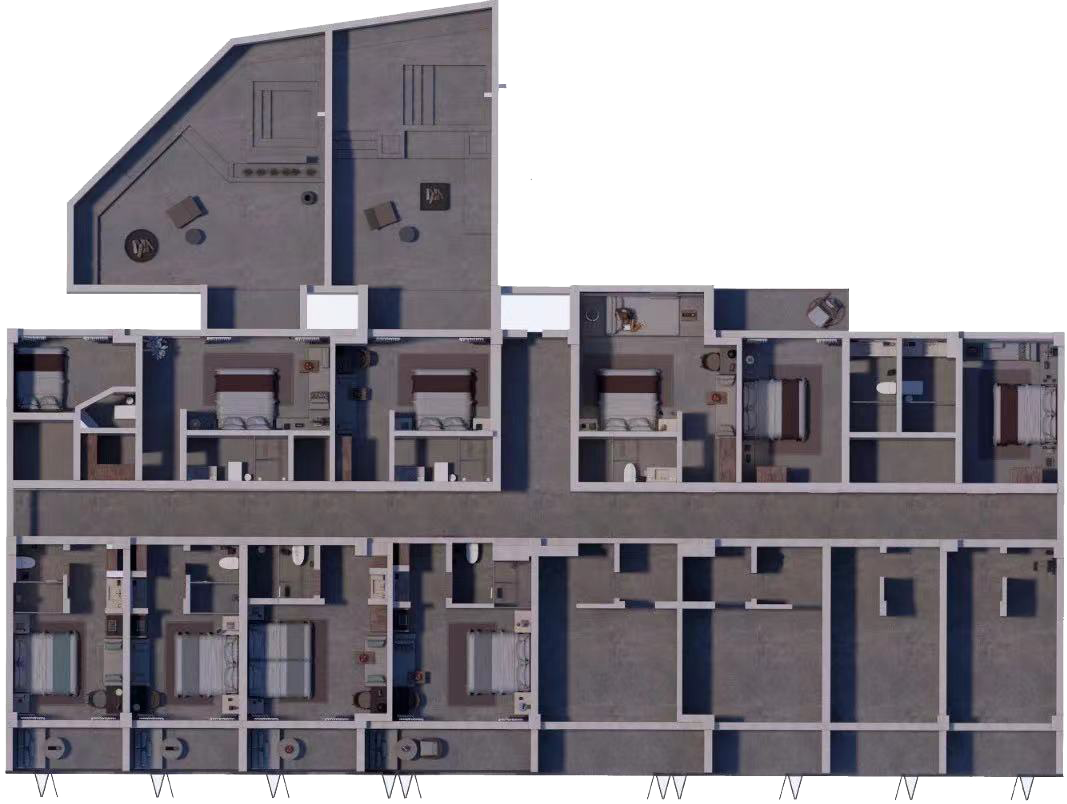 东江湖暮尼度假酒店丨中国郴州丨莫子先生设计,ying光绿设计-106