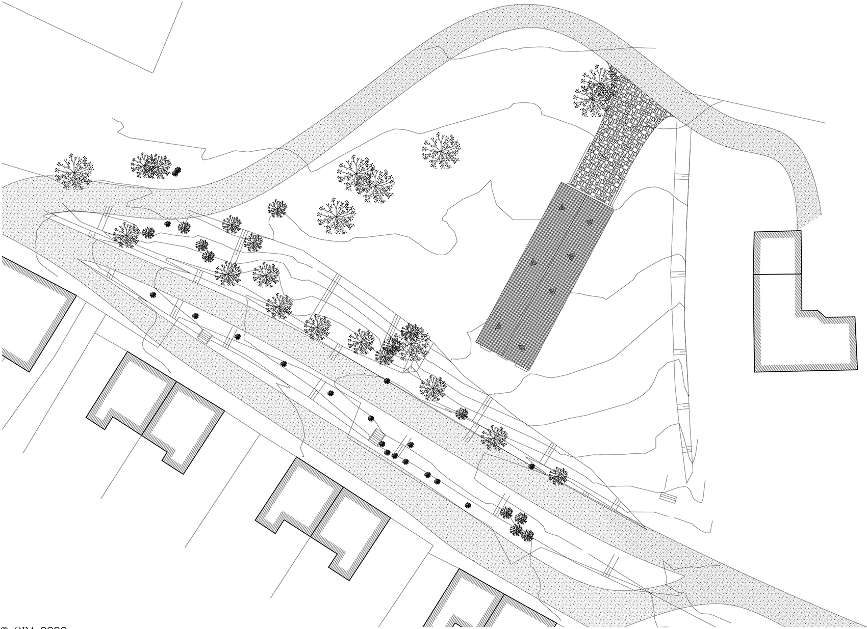 废墟中的房子，捷克 / ORA-70