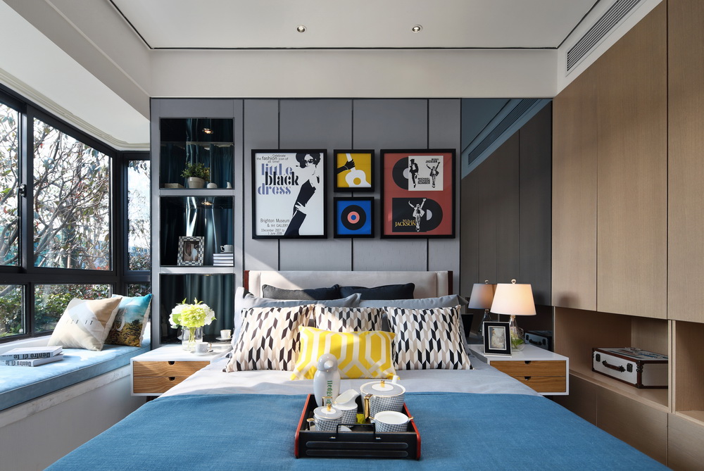 华地华地森林语A户型样板房设计-26