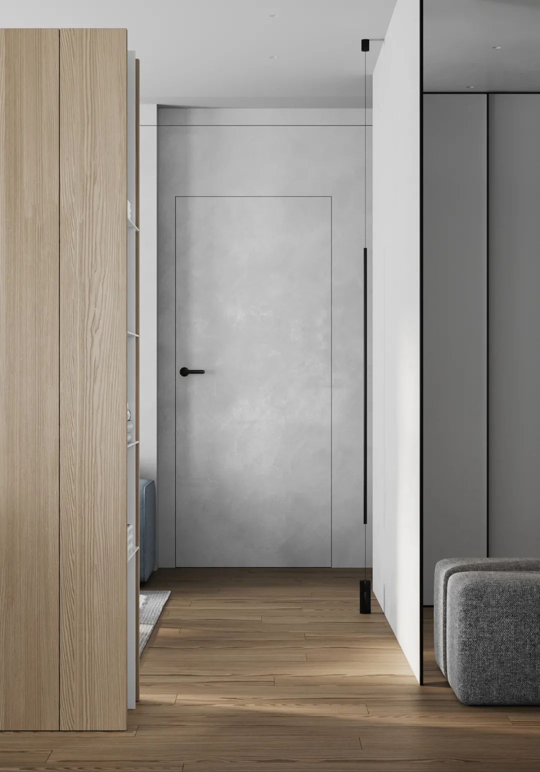 92㎡木质简约住宅丨Olga Bondar-20