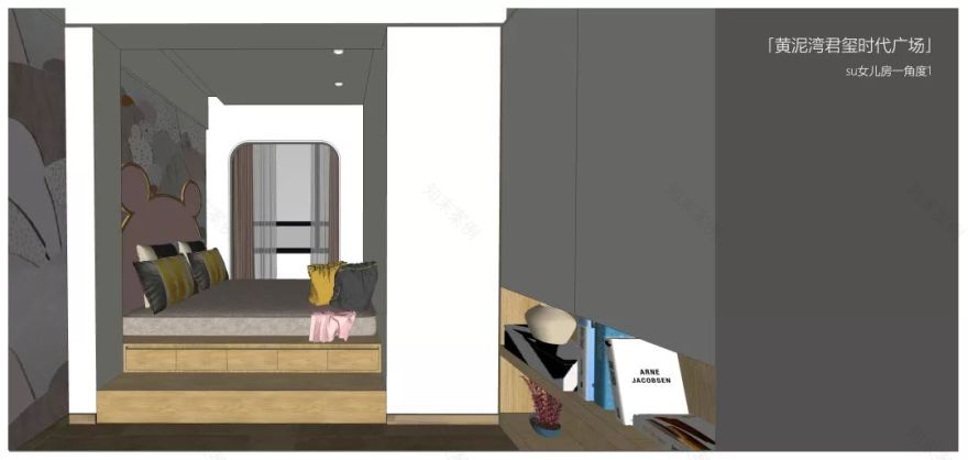 现代风格黄泥湾君玺时代平层设计,自然与品质的完美融合-48