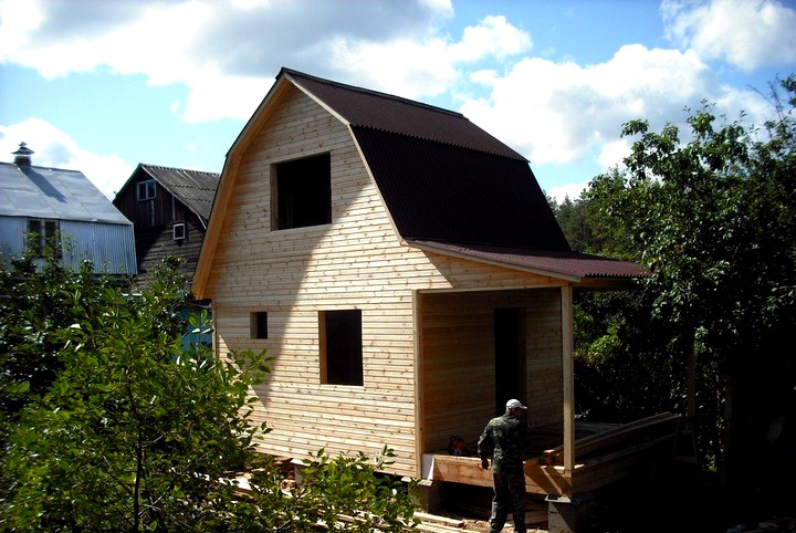 带阁楼的桑拿房项目-5