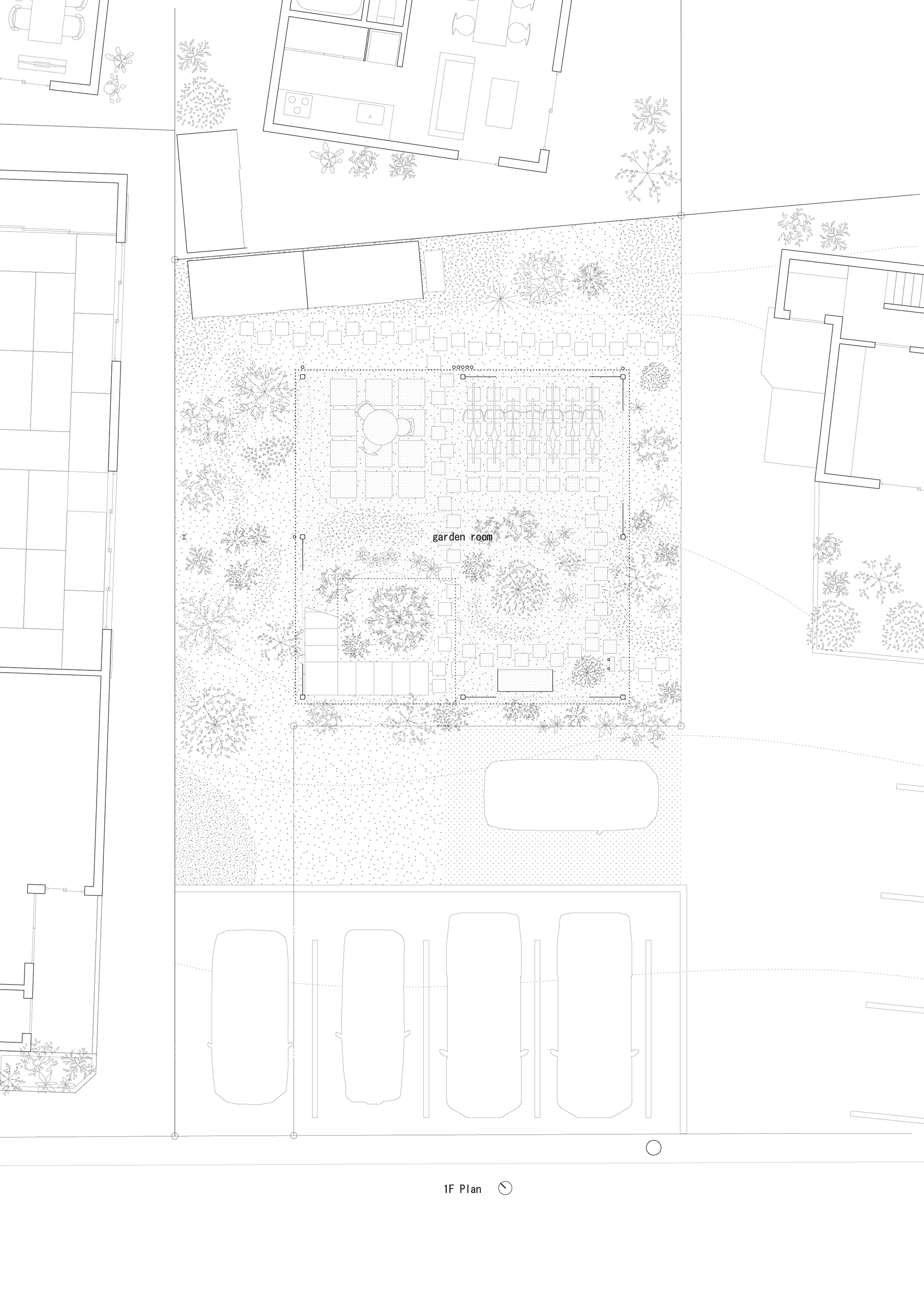 空白花园丨日本东京丨Unemori Architects-15