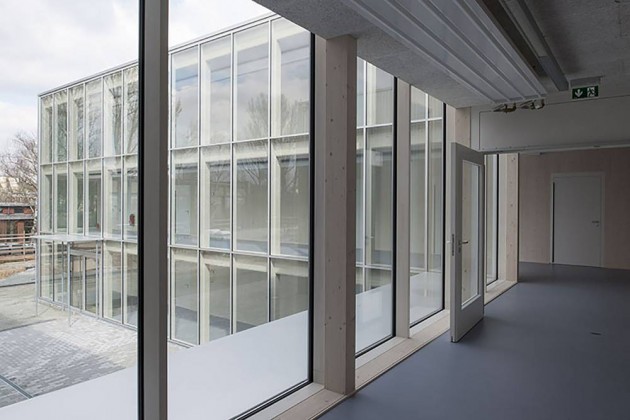 由预制木制模块组成的小学建设丨德国法兰克福丨NBAK建筑事务所-19