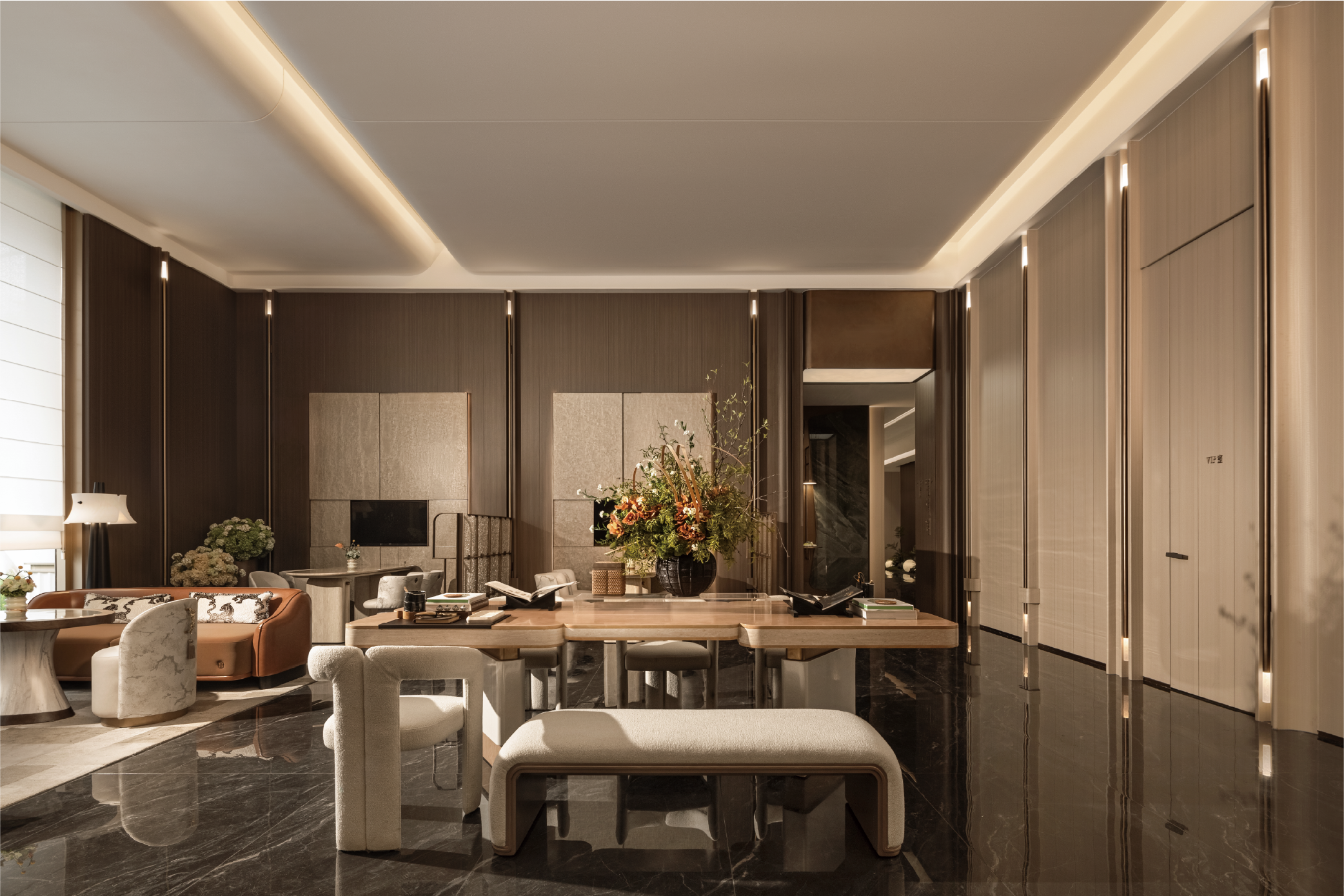 越秀·大石鸿璟台售楼部丨中国广州丨TRD尺道设计-26