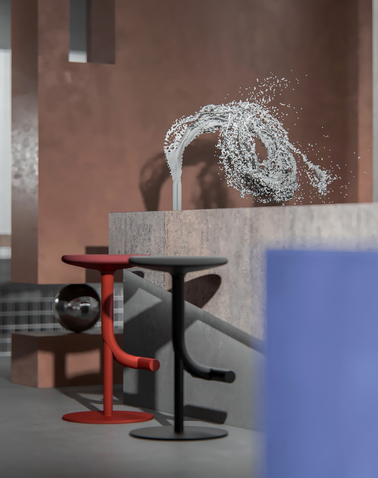 涂装大师 艺术漆展厅 | 尚层国际设计-13