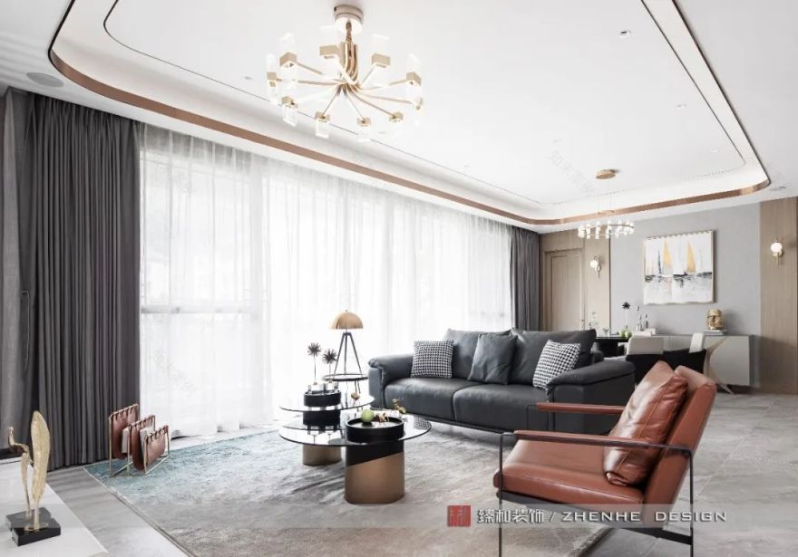 定海雅园 150 平简约奢华空间设计-19