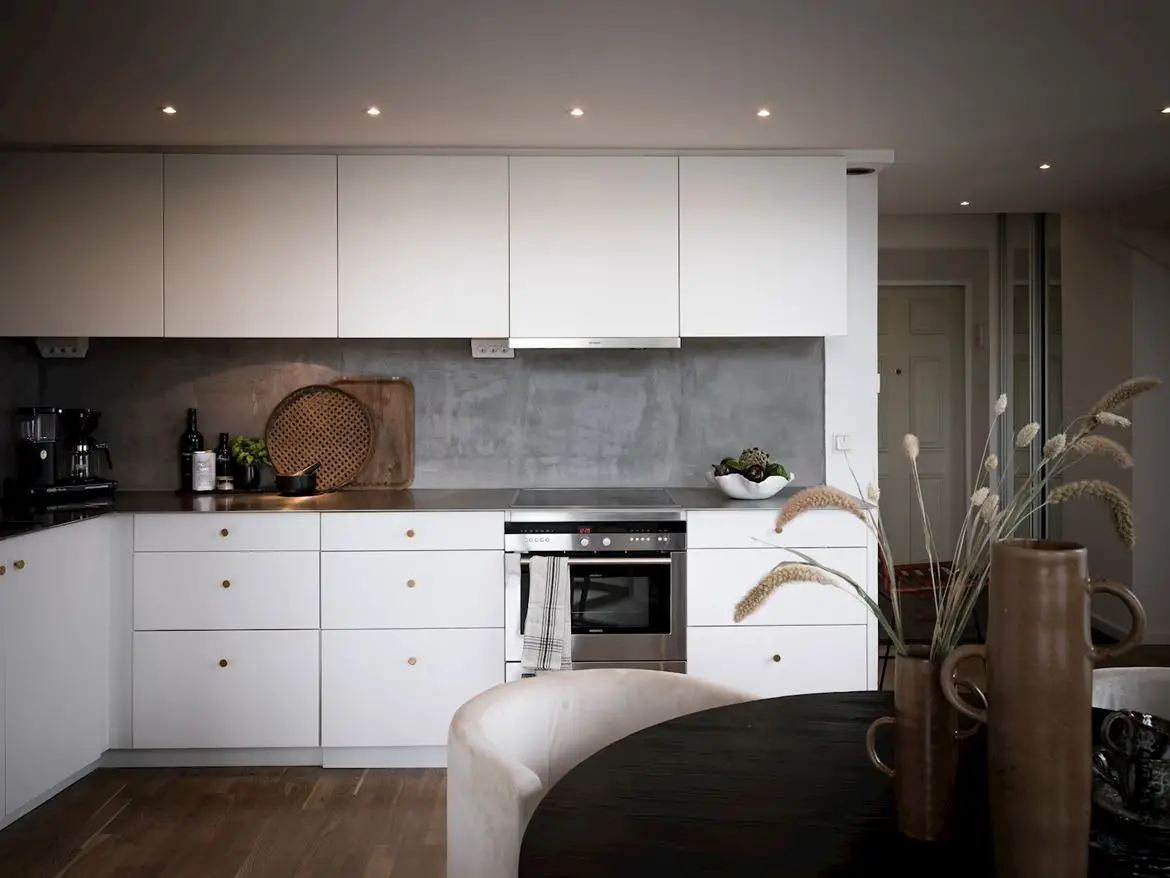 自然色彩的瑞典 duplex 公寓设计-8