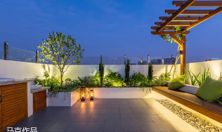 城市绿洲 | 屋顶花园的静谧之美-11