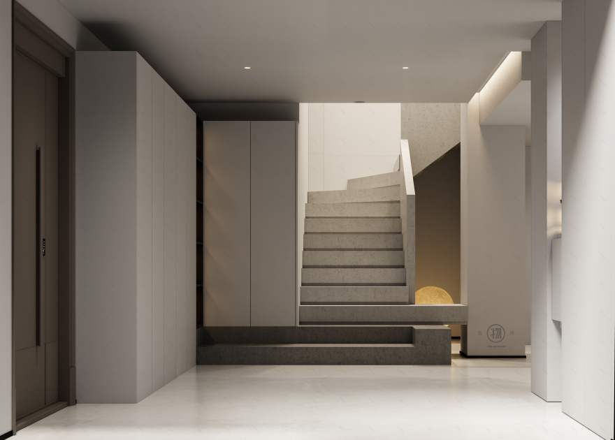 金秋阳光下的住宅商业空间融合丨集物所 Design-15