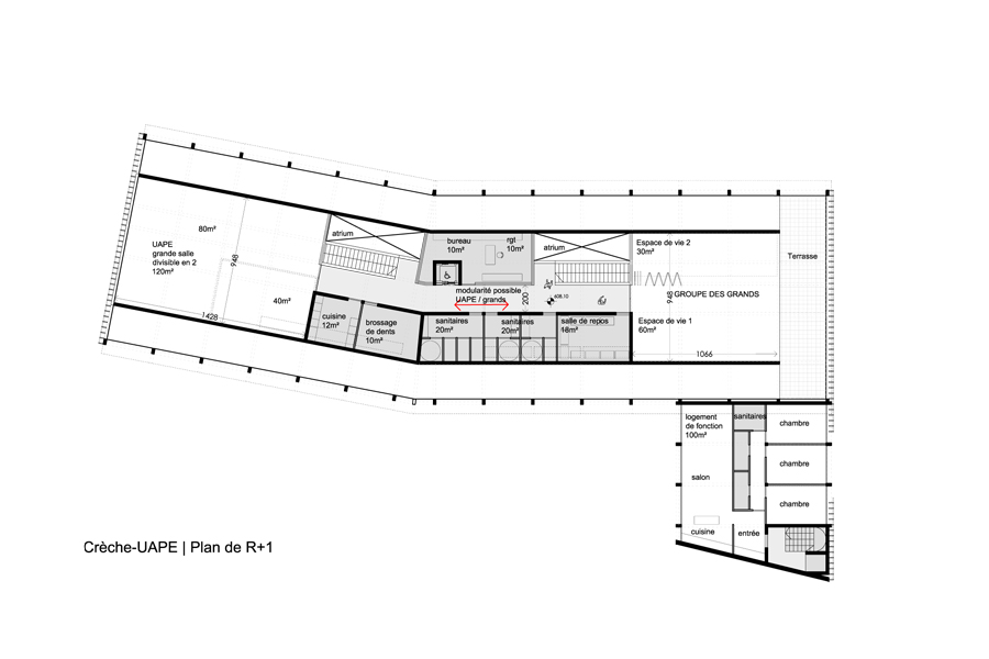 “Concours crèche et locaux parascolaires” – Julien Joly Architecture-45