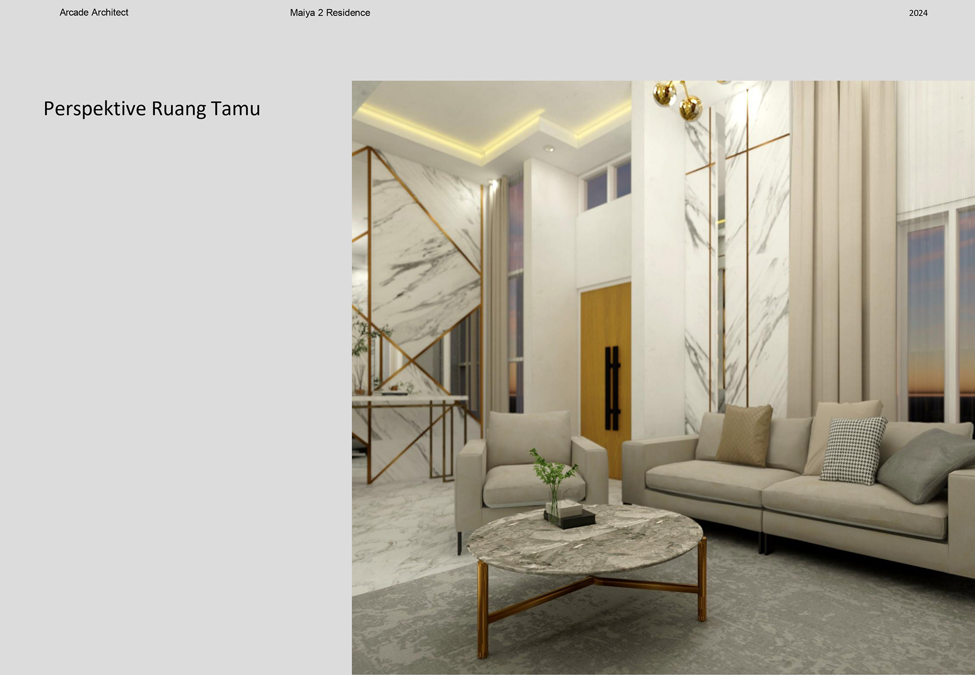 INTERIOR PROJECT @ MAIYA 2 RESIDENCE BLOK A2-4