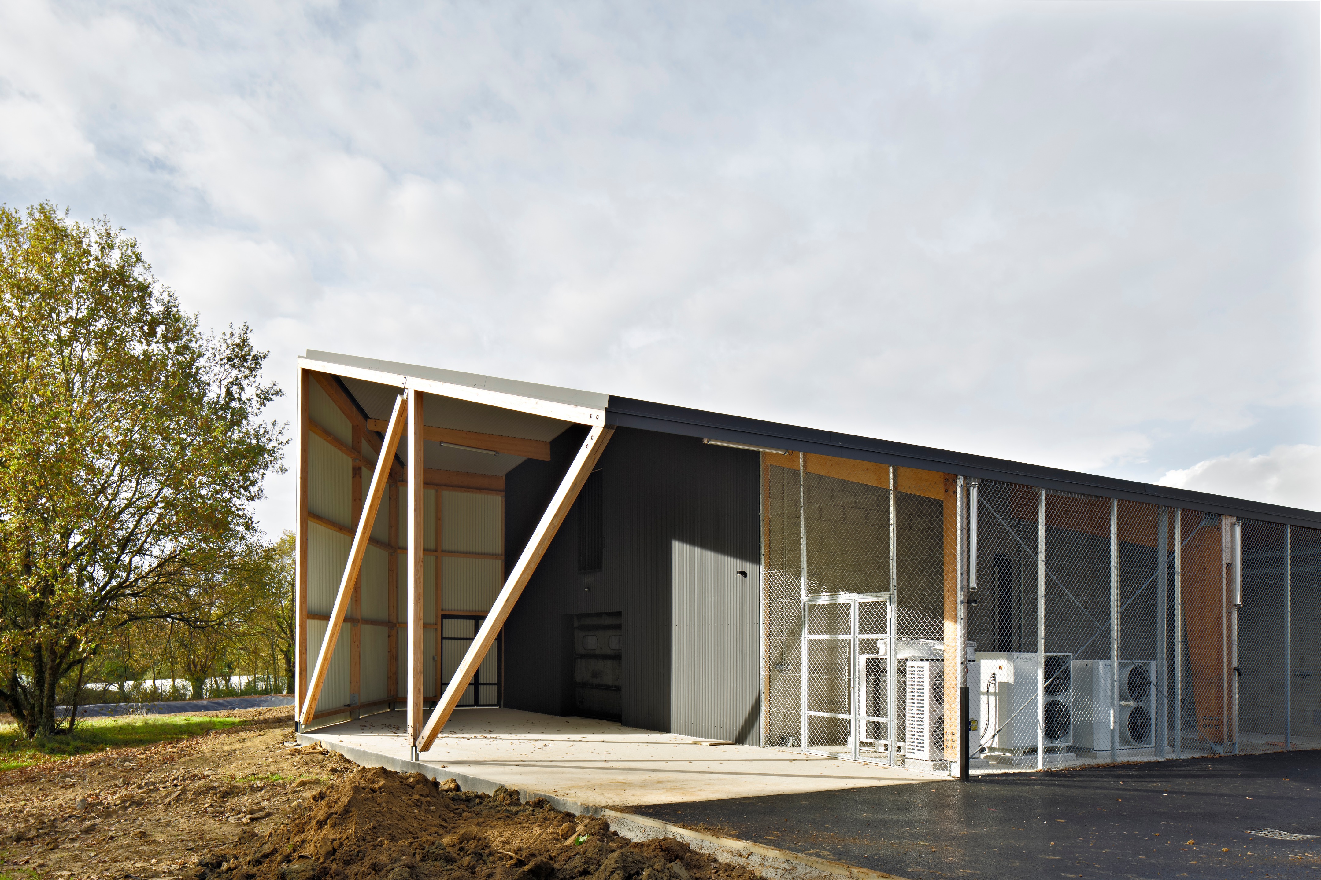 校园绿意 · 蔬菜加工车间与教学结合的设计-66