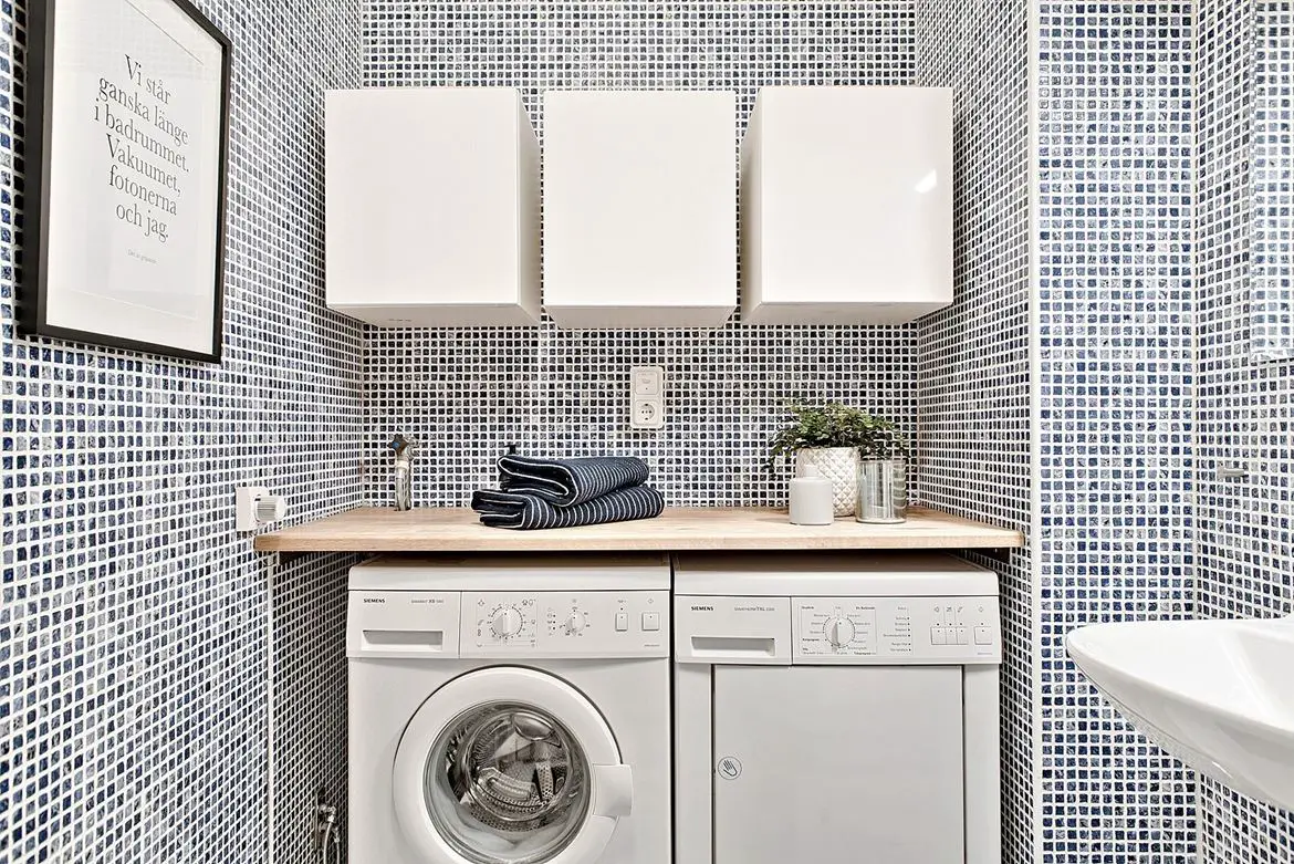 清新蓝绿引领的 84 平米单色空间逆袭-14