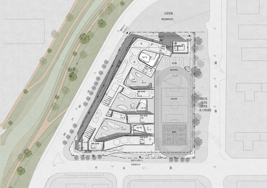 深圳平山小学拆除重建九年一贯制学校丨中国深圳丨悉地国际设计顾问(深圳)有限公司东西影工作室-81