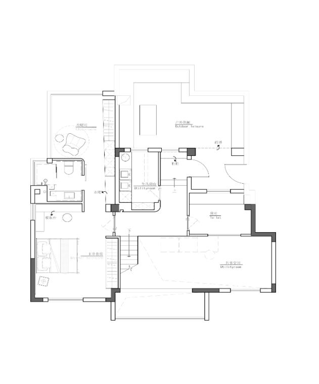 230㎡浦东新区极简私宅设计丨中国上海丨简狄设计事务所-59