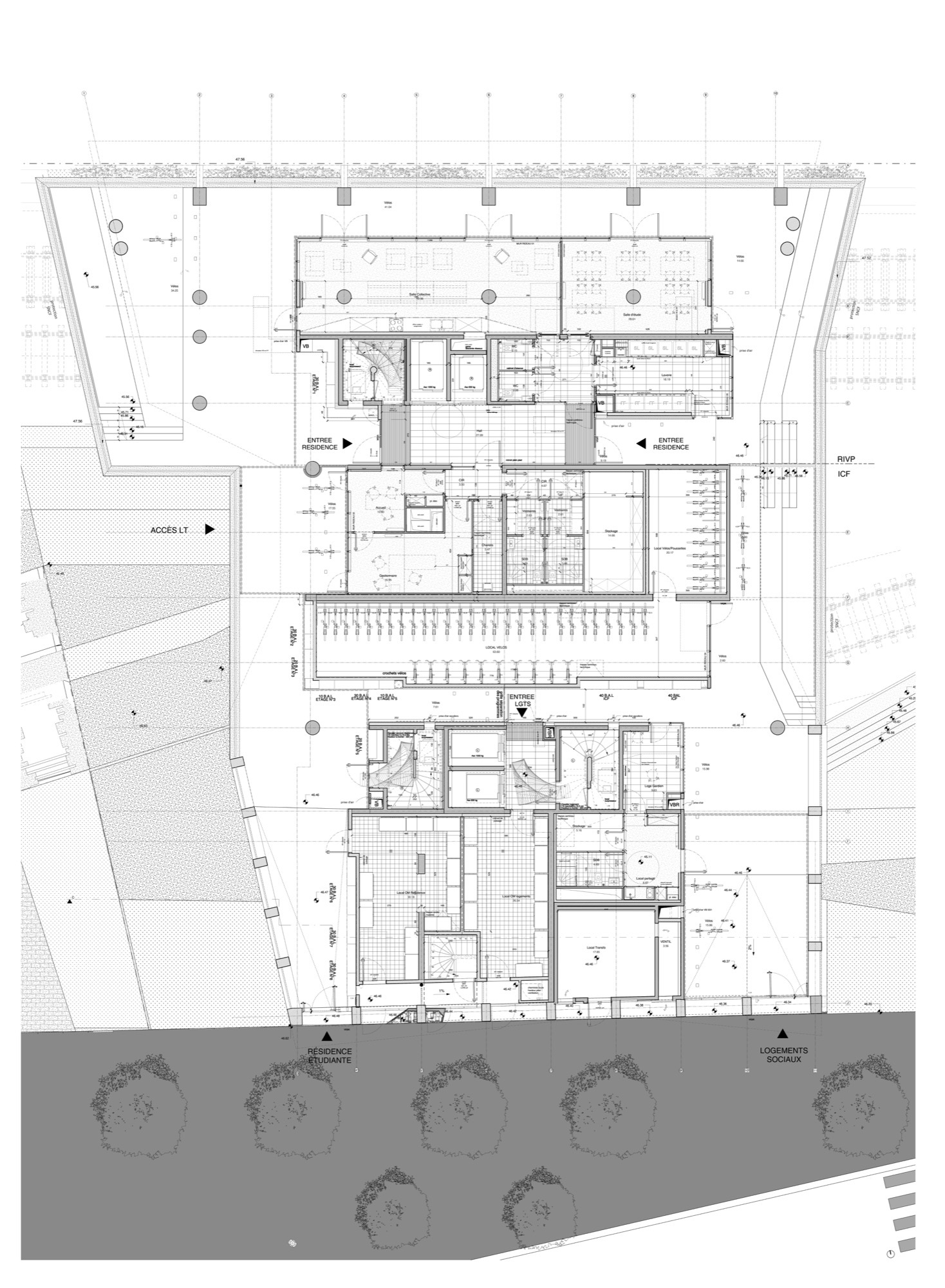 黄金塔公寓丨法国巴黎丨Ignacio Prego Architectures-19