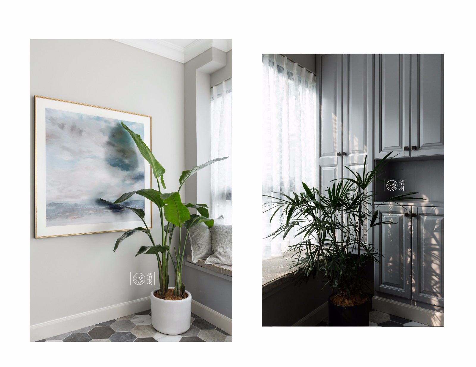 平层丨暗香疏影·成都177㎡美式住宅  清羽设计-35