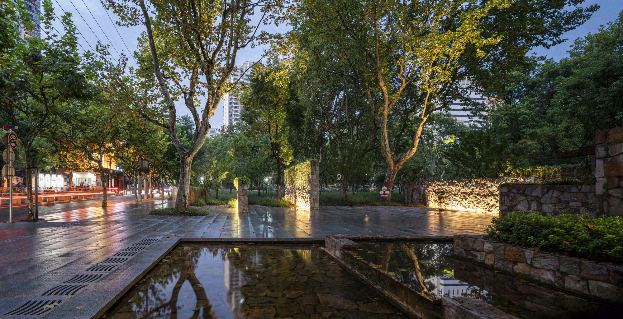 和平公园六号门改造丨中国上海丨Atelier Z+-40