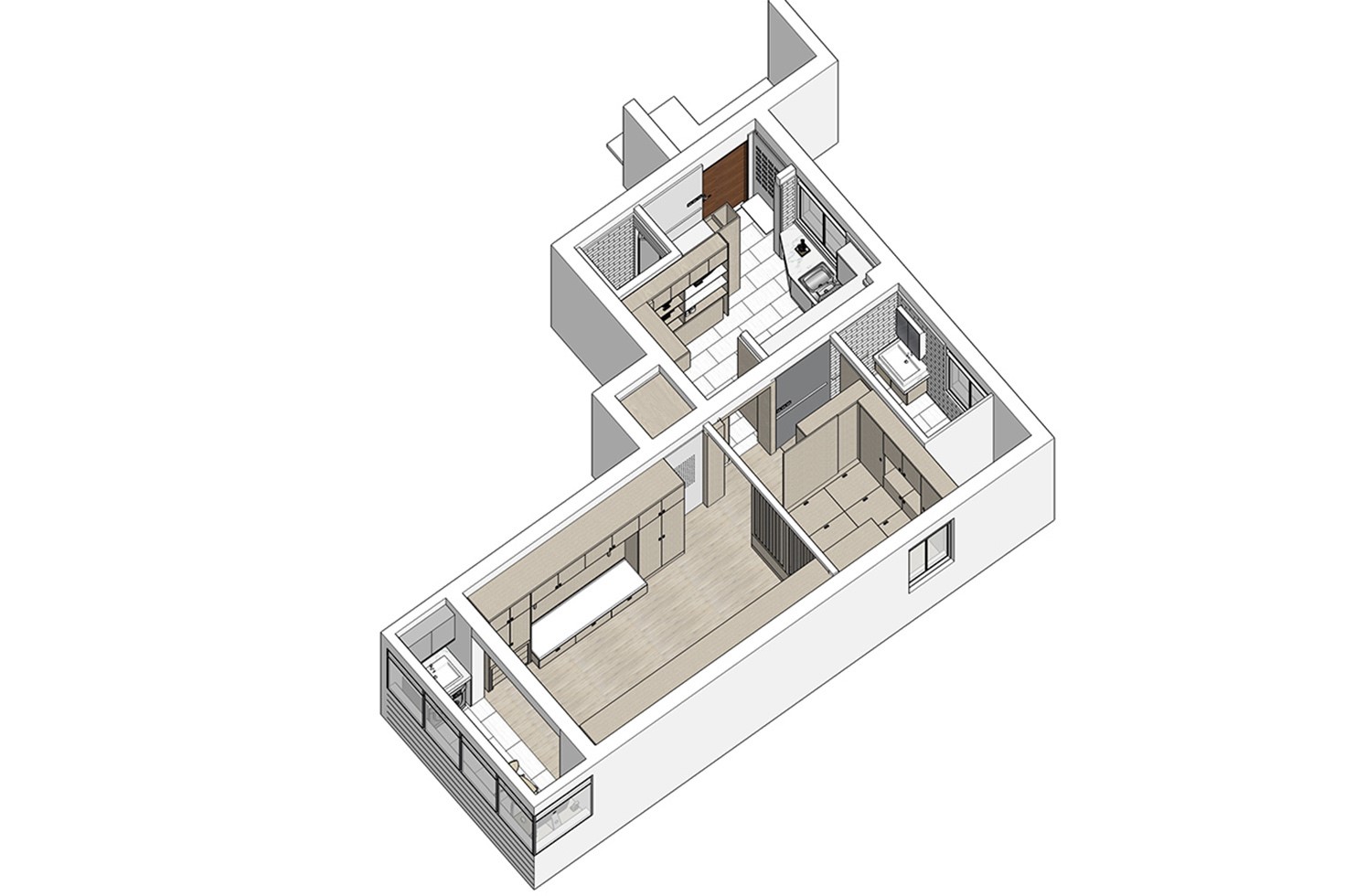 空间的光明，一对盲童家庭的生活改造-30