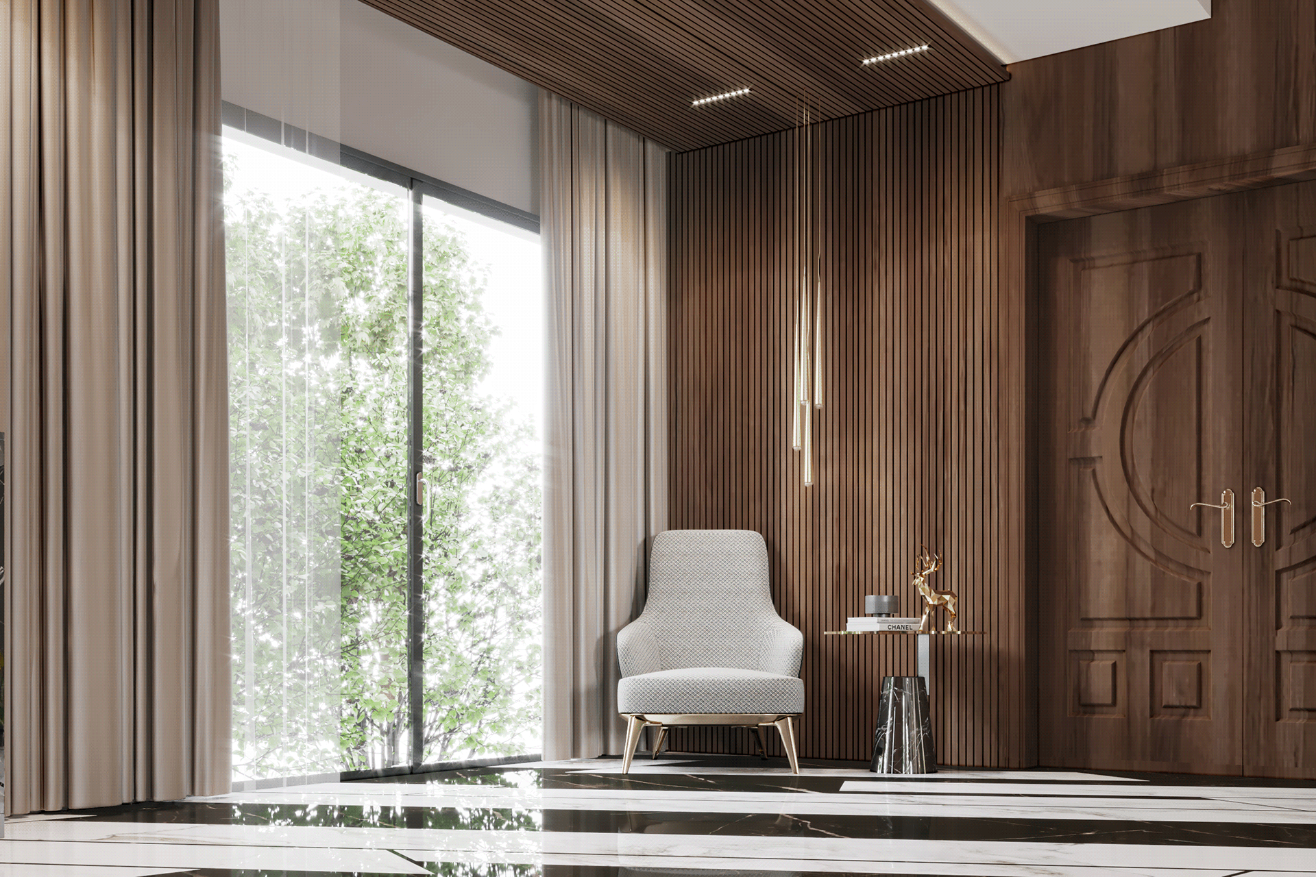 豪华现代接待室设计丨EVENTO designs-10