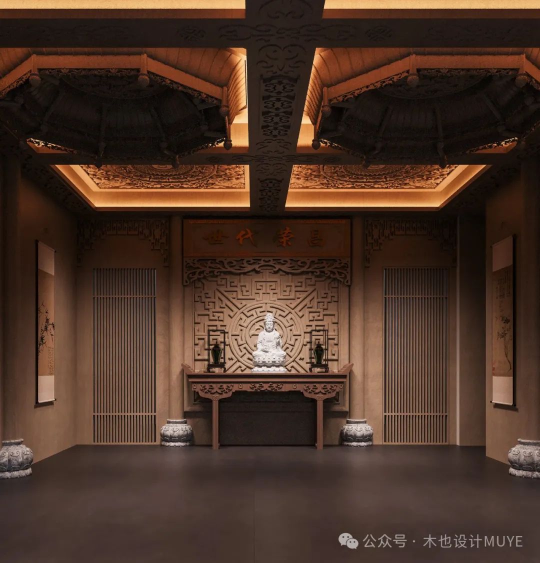 1500m²新邵别墅·传世新中合院丨木也建设 | MUYE DESIGN-16