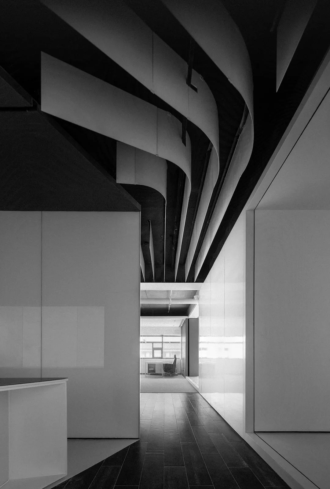 武汉圣惠康生物医药科技办公展厅 | 几何理性,寂静有力-40